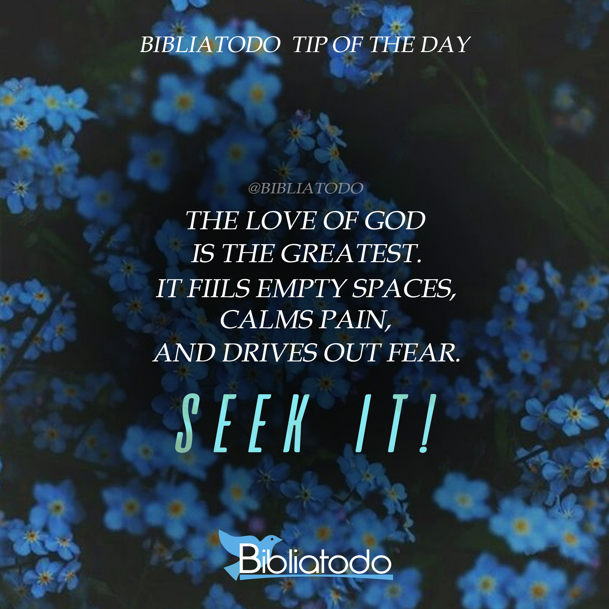 The love of GOD is the greatest