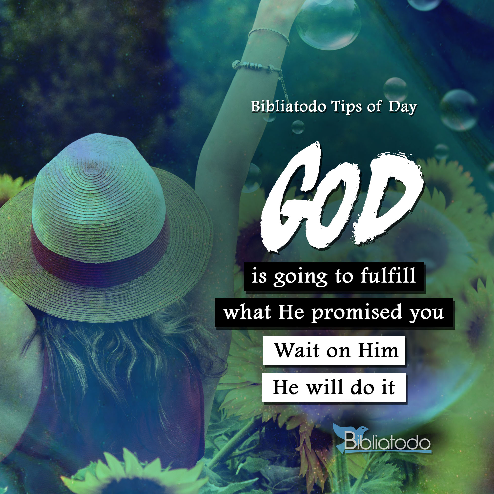 God is going to fulfill what He promised you