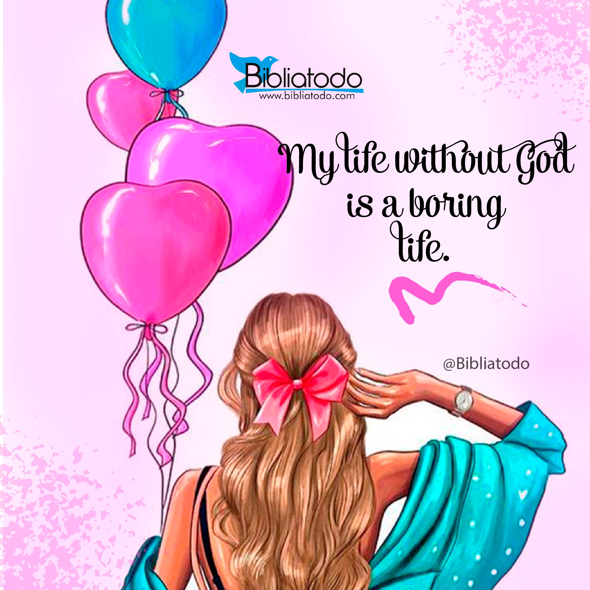 My life without God is a boring life
