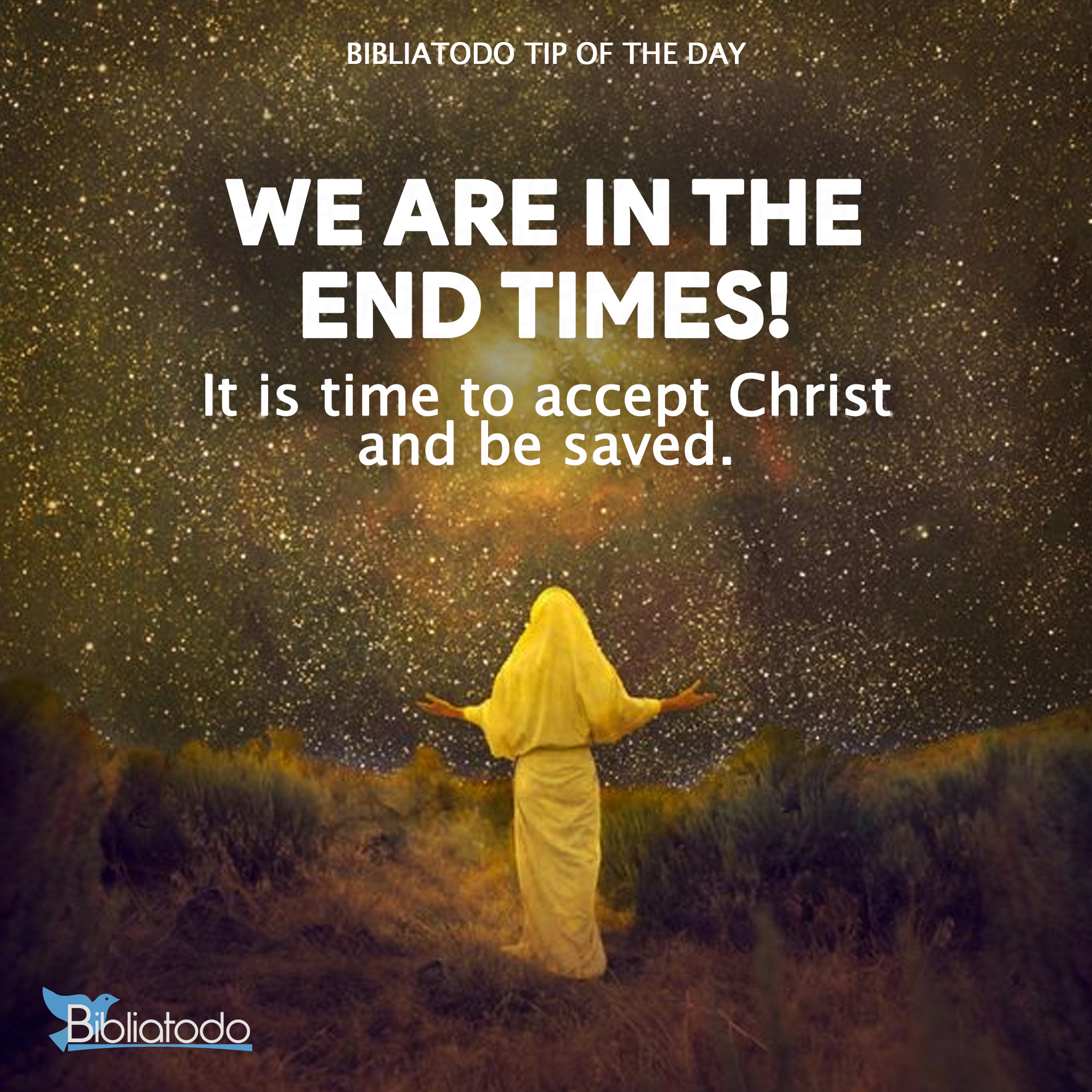 It is time to accept Christ and be saved