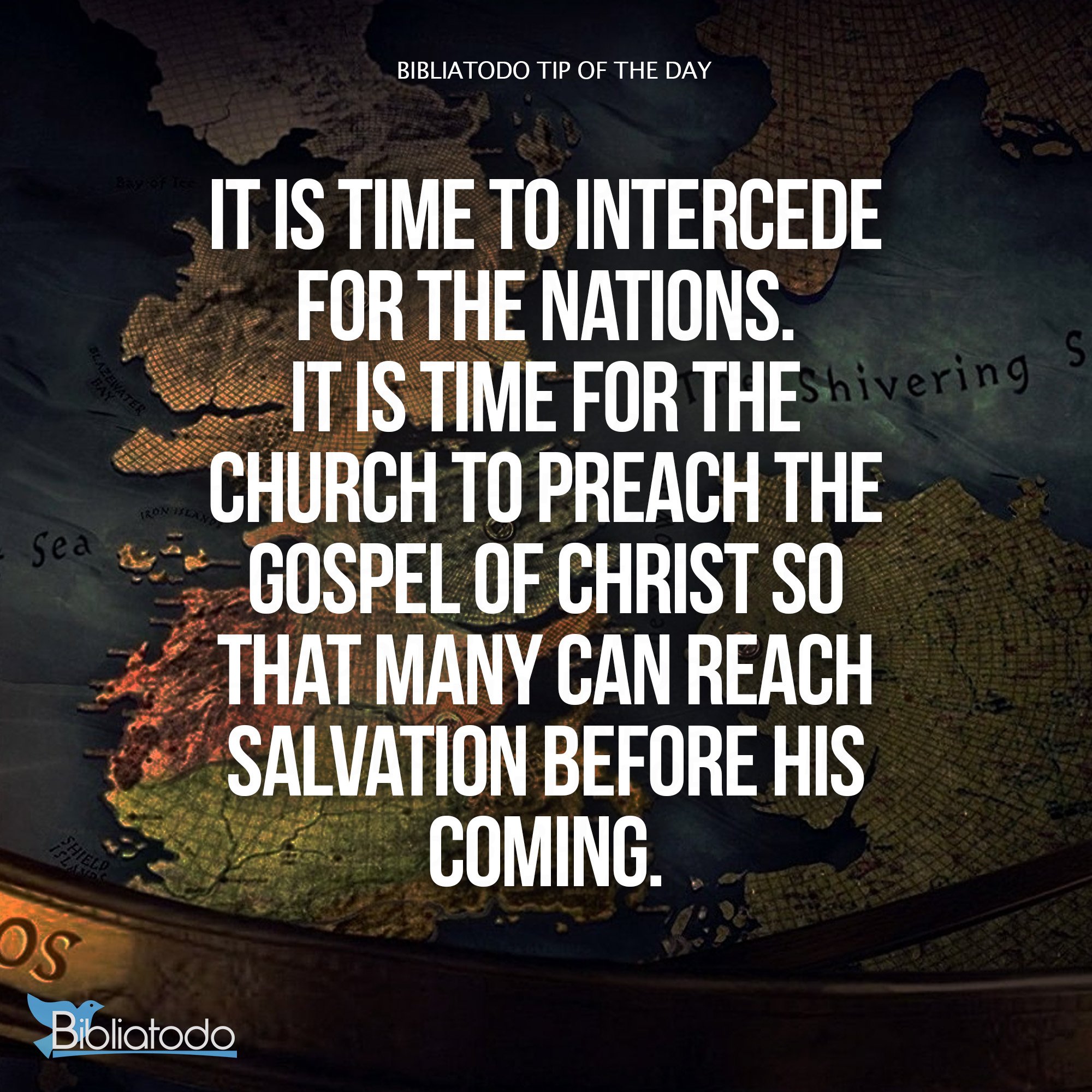 It is time to intercede for the nations
