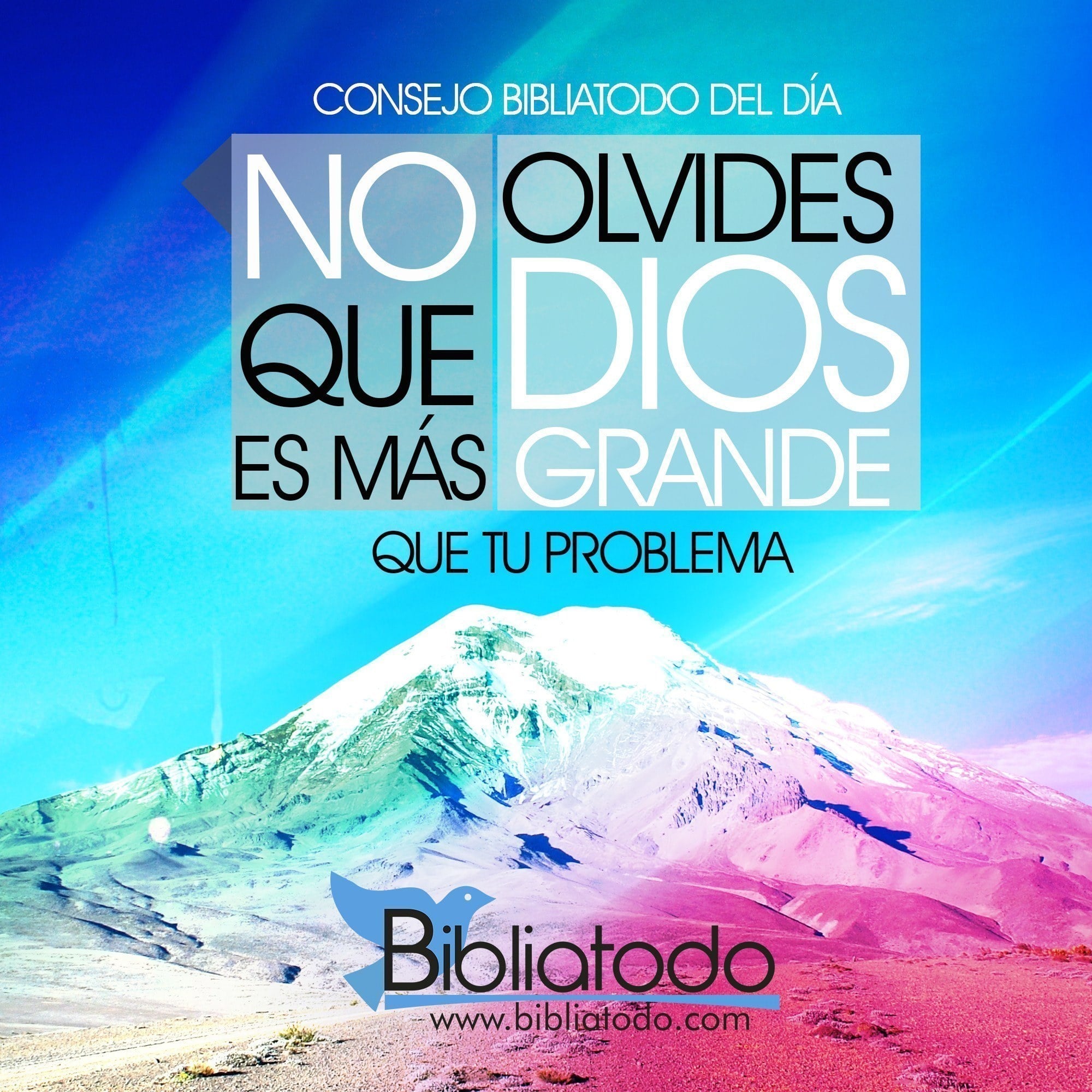 No olvides que Dios... Es mas grande que tus problemas - IMAGENES CRISTIANAS, image size:2000x2000