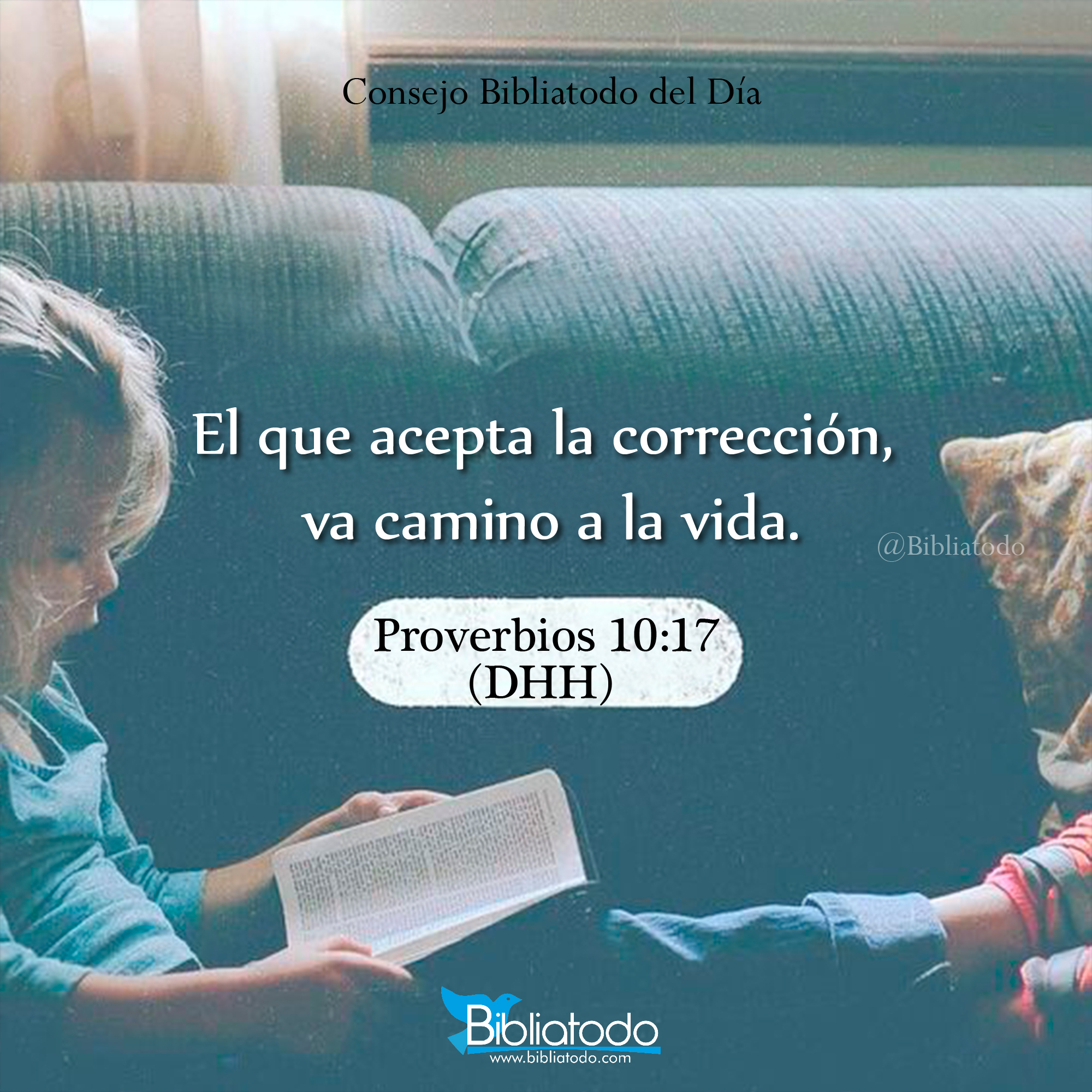 El que acepta la corrección va camino a la vida
