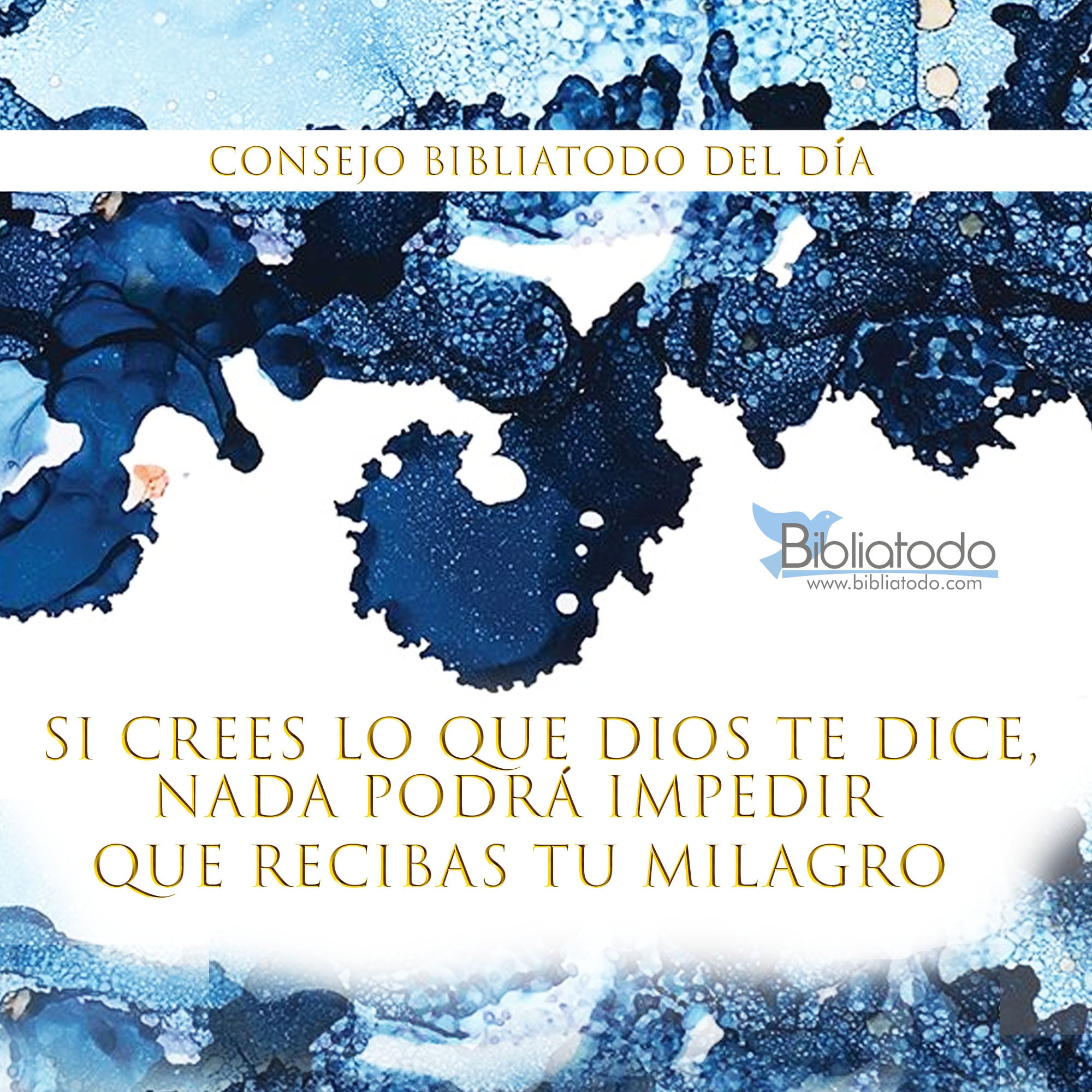 Si crees lo que Dios te dice nada podrá impedir que recibas tu milagro