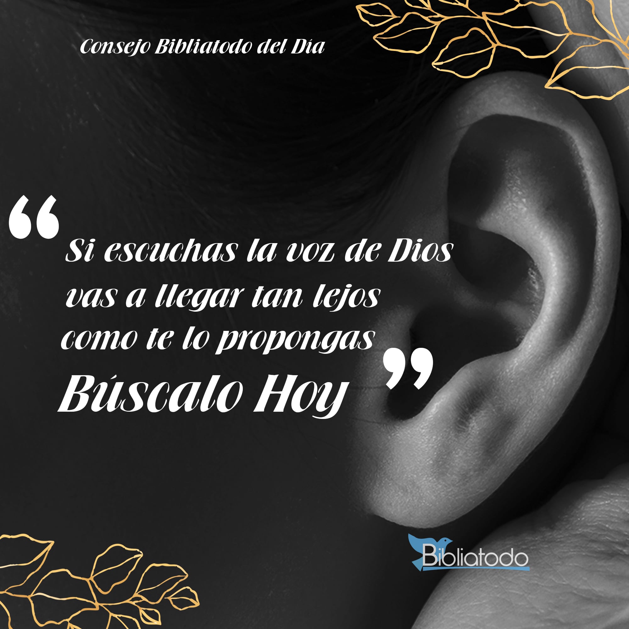 Escucha la voz de Dios IMAGENES CRISTIANAS