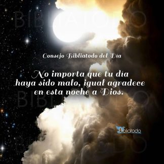 No importa que tu día haya sido malo