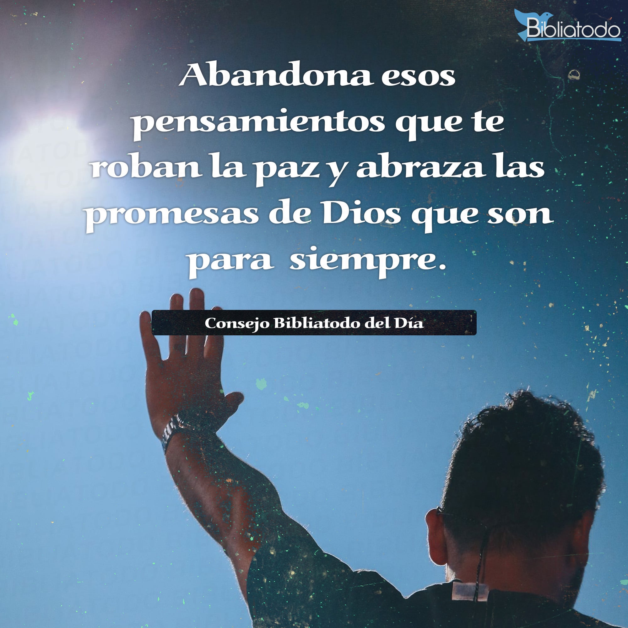 Abandona esos pensamientos que te roban la paz