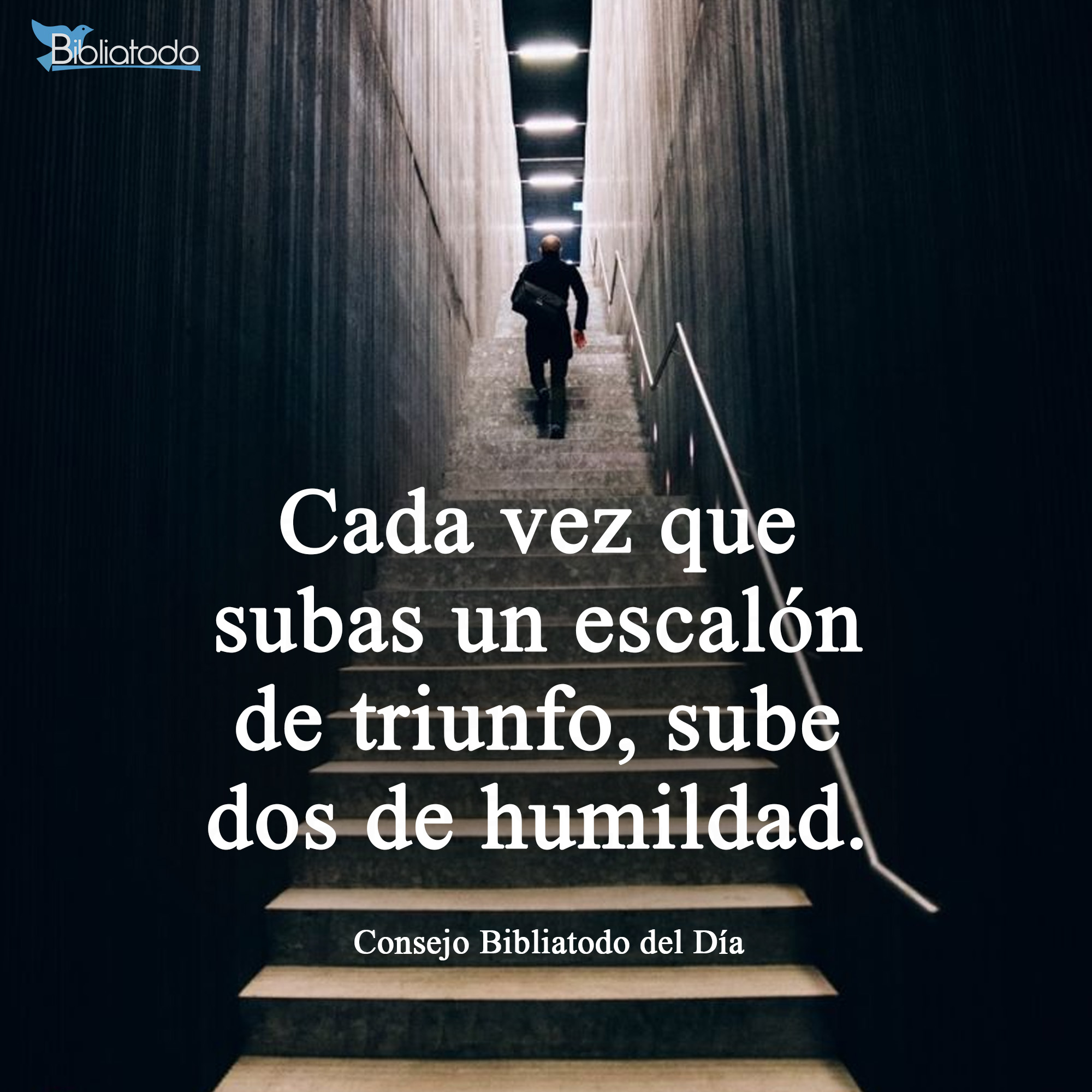 Cada vez que subas un escalón de triunfo