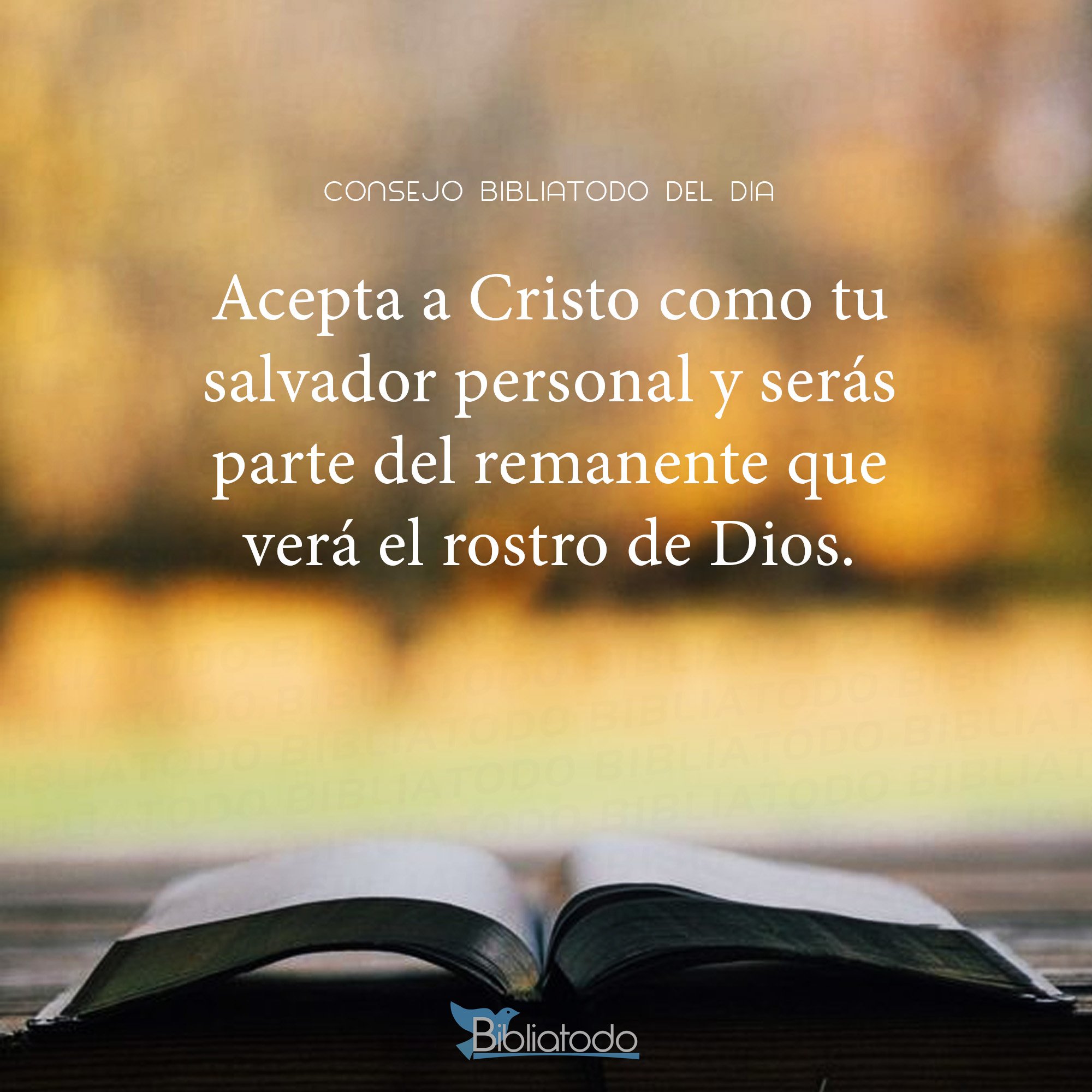 Acepta a Cristo como tu salvador personal