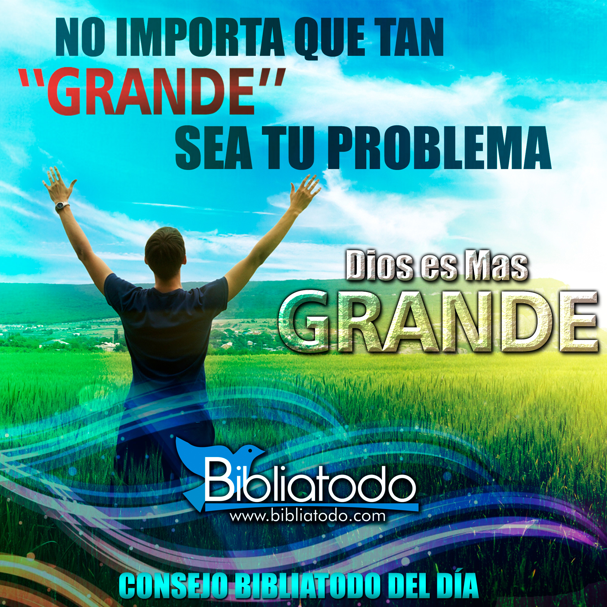 Dios es mas Grande que tu problema - IMAGENES CRISTIANAS, image size:2000x2000