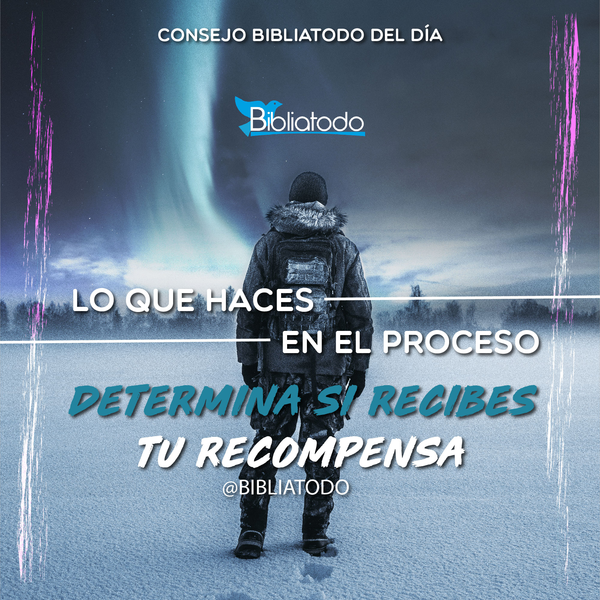 Lo que haces en el proceso determina si recibes tu recompensa
