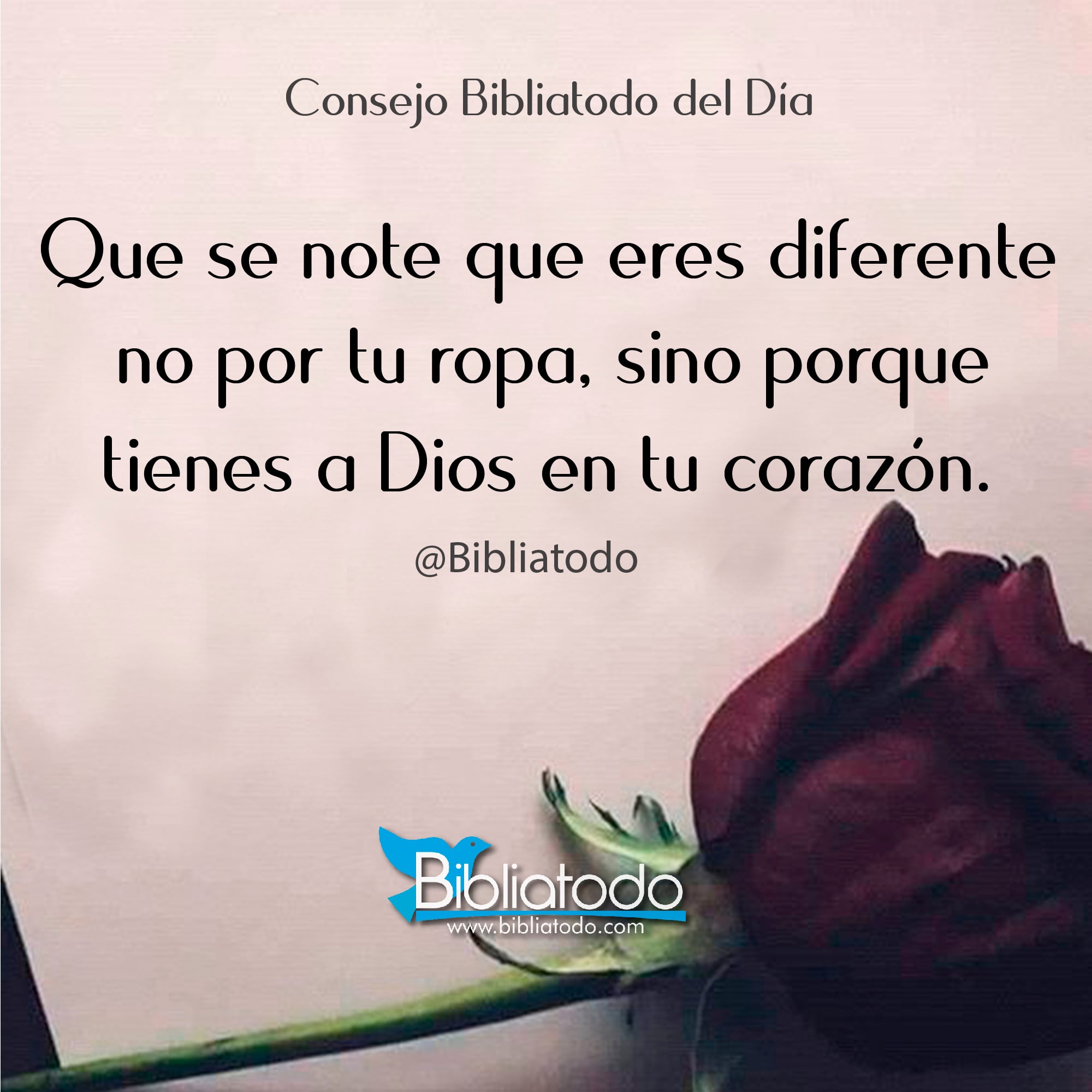 Que se note que eres diferente