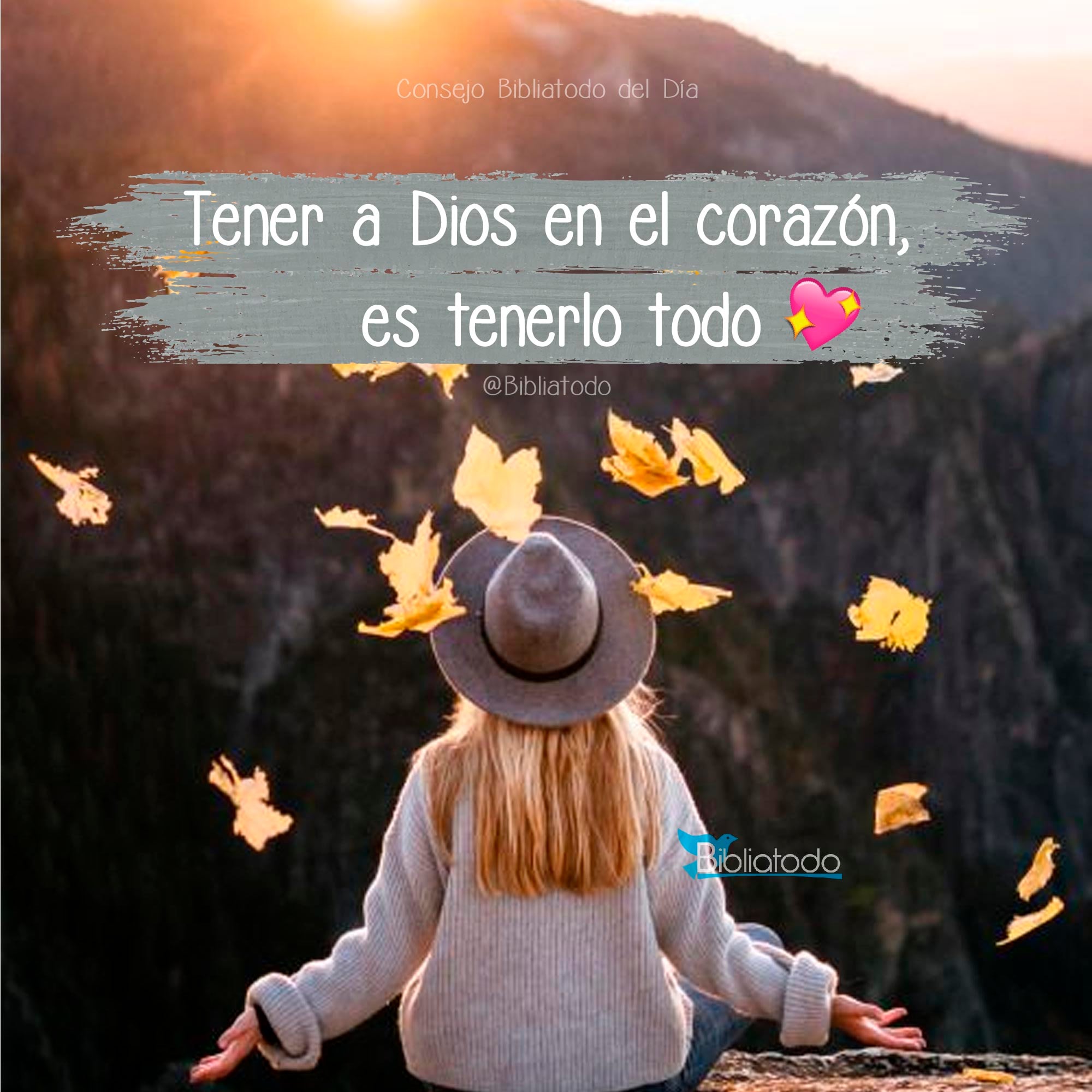 Tener a Dios en el corazón es tenerlo todo