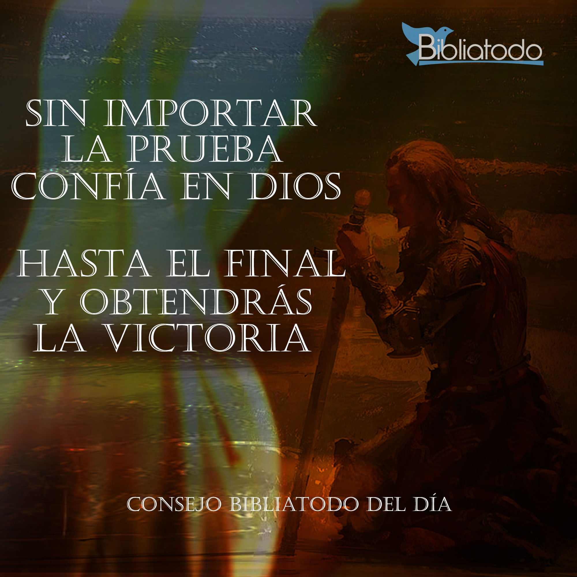 Sin importar la prueba confía en Dios hasta el final