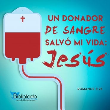 Un donador de sangre salvó mi vida