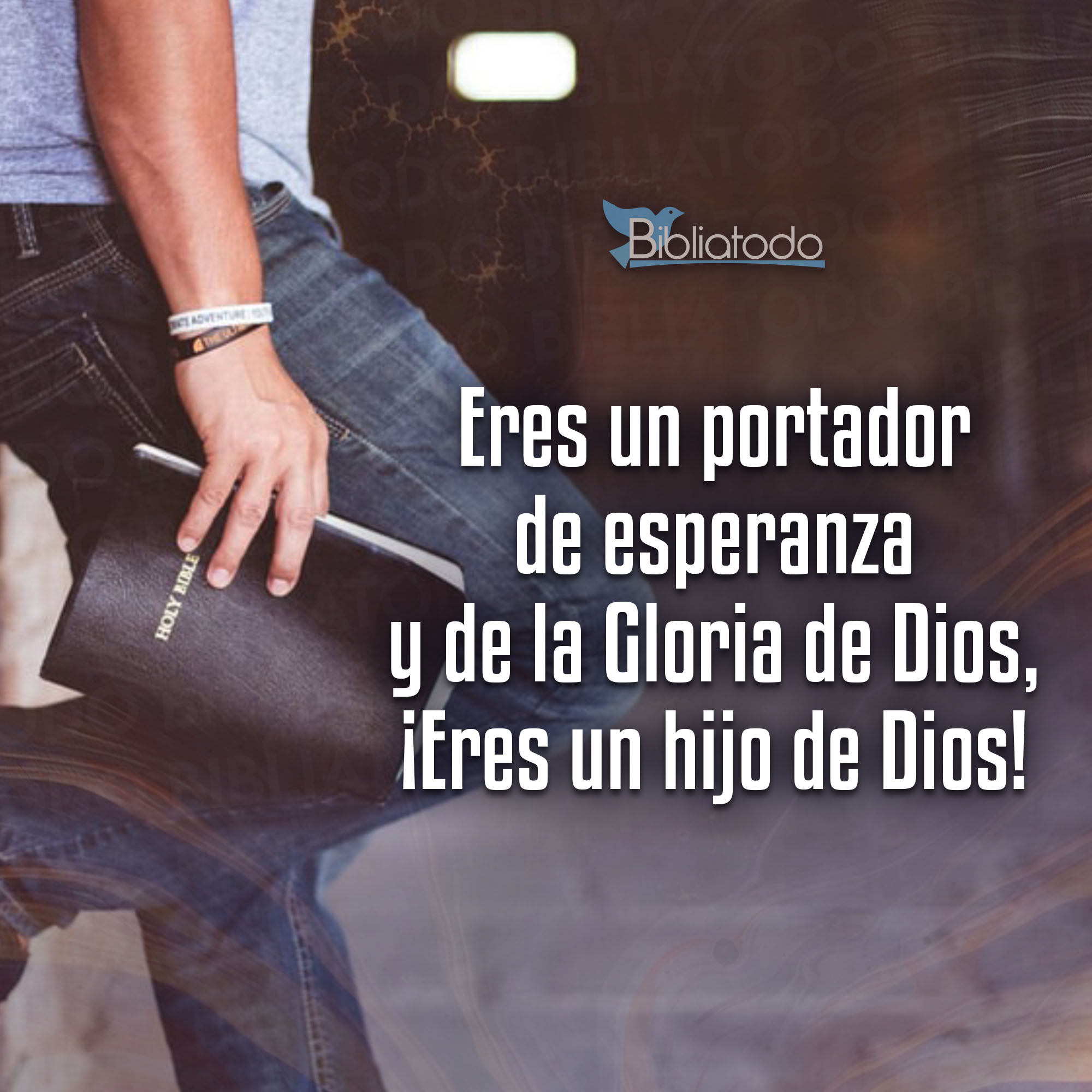 Eres un portador de esperanza