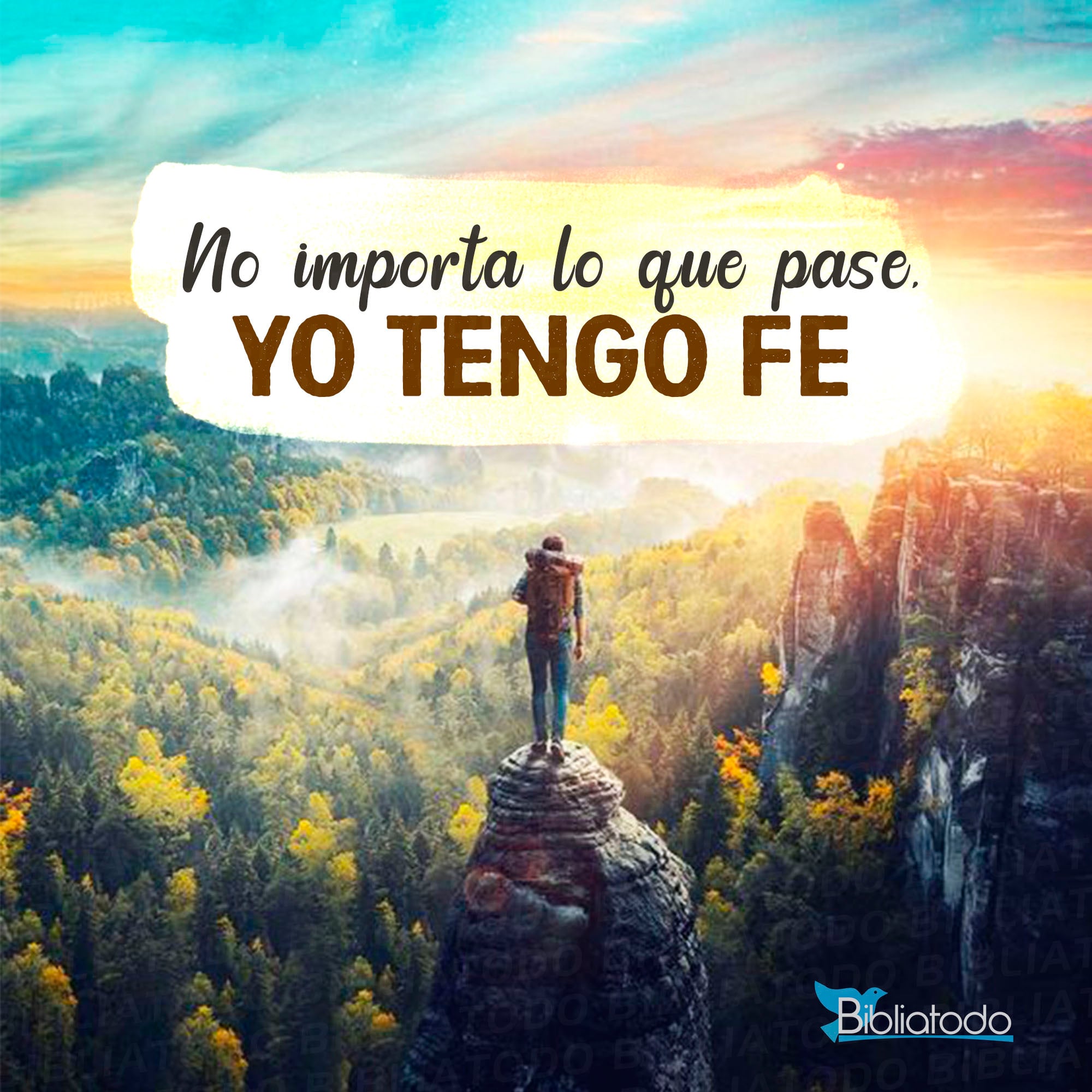 No importa lo que pase yo tengo fe IMAGENES CRISTIANAS