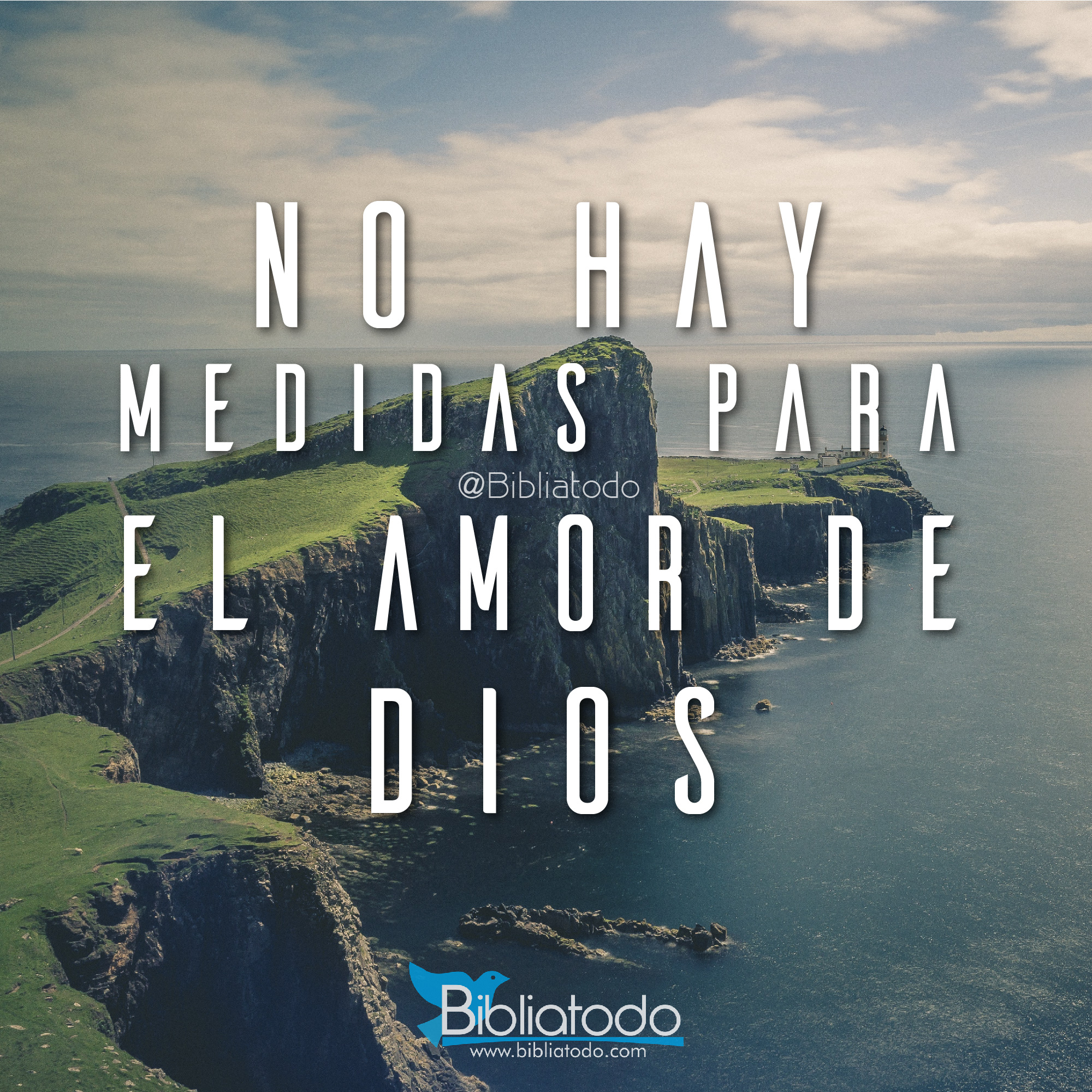 No hay medidas para el amor de Dios