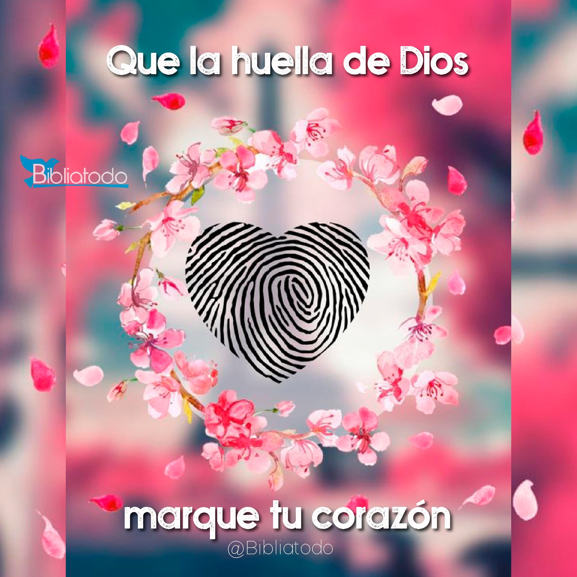 Que la huella de Dios marque tu corazón