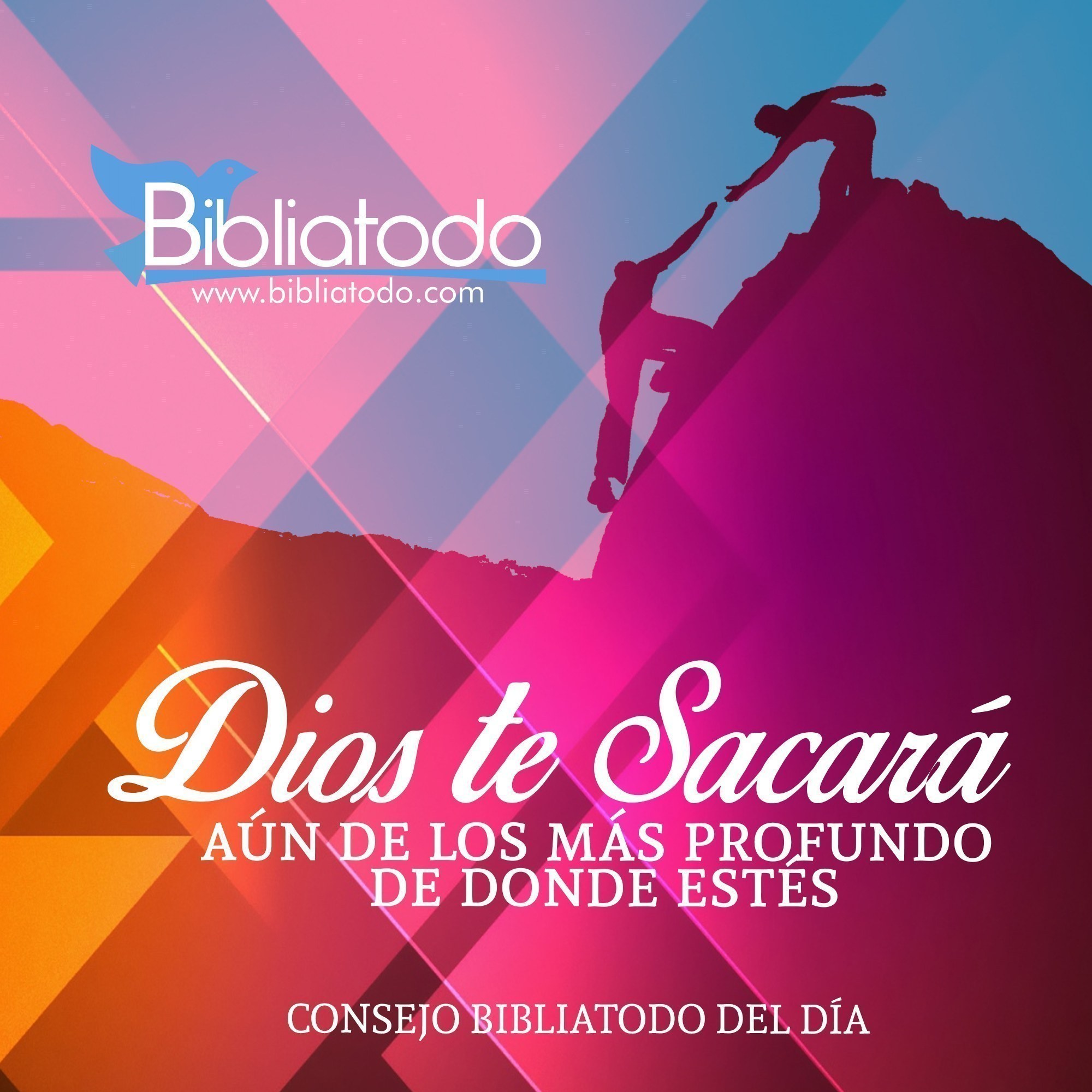 Dios te sacará de los mas profundo de donde estés