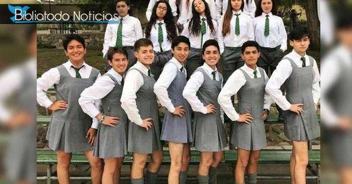 "Niños con falda" México legaliza un nuevo y controversial uniforme