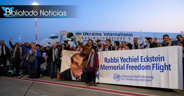 Cientos de judíos ucranianos regresan a Israel tras miles de años en el exilio