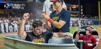 Beisbolista entrega su vida a Cristo y se bautiza ante miles en un estadio tras finalizar un partido, “Jesús ganó”
