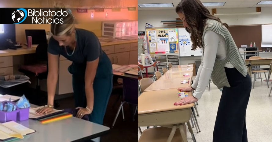 “Queremos ser luz”, Maestras esperan nuevo año escolar orando en cada silla y mesa de sus alumnos