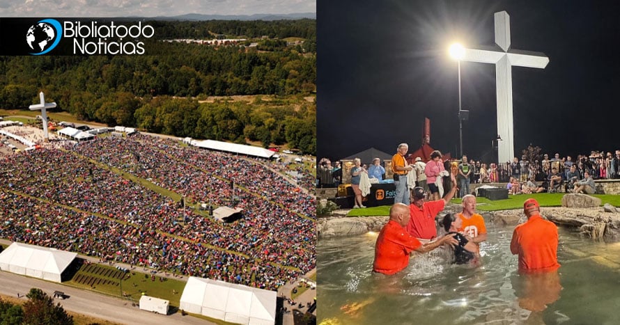 “Alabado sea Jesús”: Miles de personas reciben a Cristo en multitudinario festival cristiano