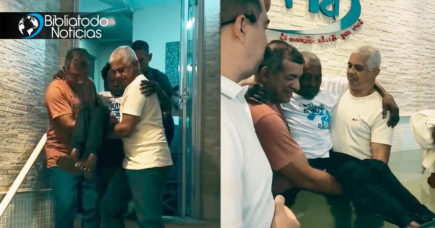 Anciano de 103 años es bautizado tras reconocer que necesita a Dios: “Nací de nuevo en Cristo”