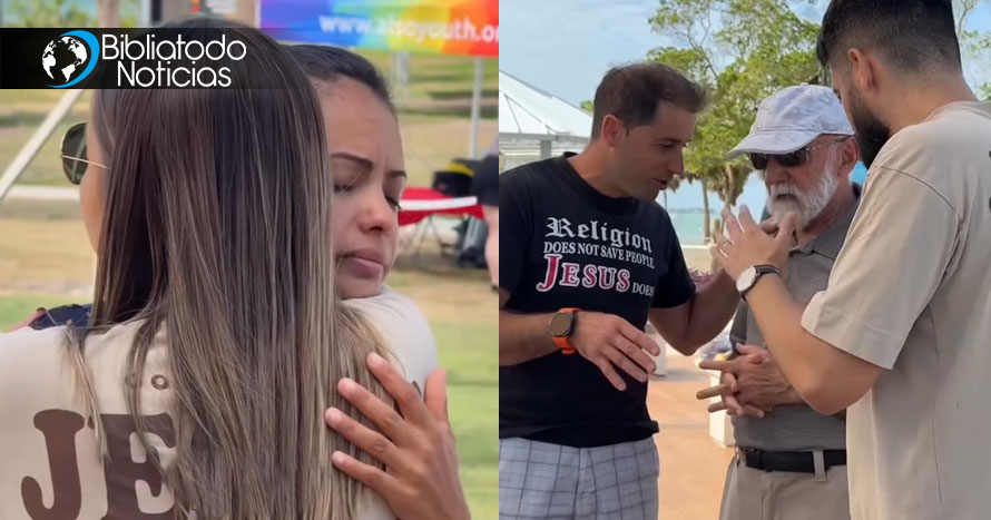 Asistentes a evento LGBT tienen un poderoso encuentro con Jesús tras audacia de varios cristianos, “Tienen sed de Jesús”