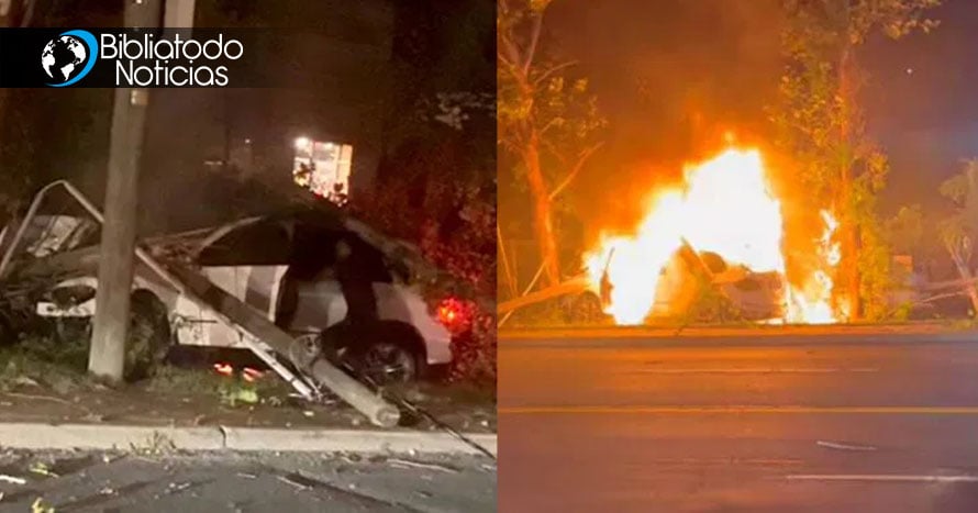 “Jesús lo protegió”, Atleta arriesga su vida y salva a un hombre atrapado dentro de un vehículo en llamas