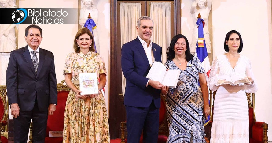 Presidente de República Dominicana celebra el Día de la Biblia: “Edificados en la fe y luz para el Caribe”