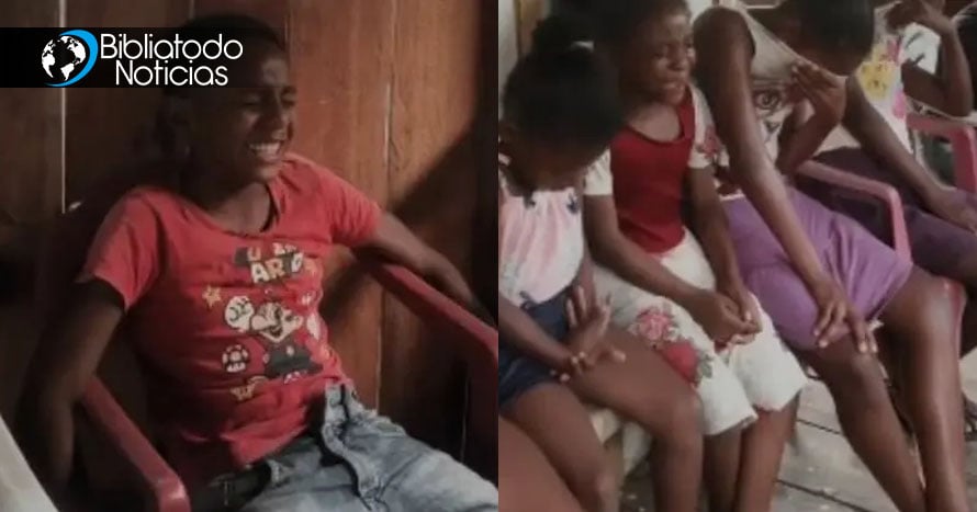 CONMOVEDOR: Niños de la Amazonia son quebrantados por el Espíritu Santo en reunión misionera