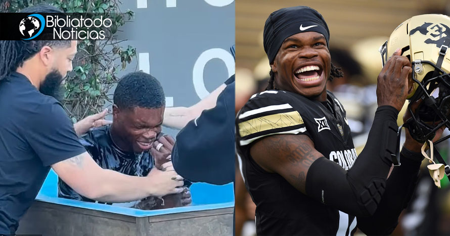 “Dejando atrás mi antiguo yo”: Jugador de la NFL Travis Hunter pide bautizarse antes de jugar un partido