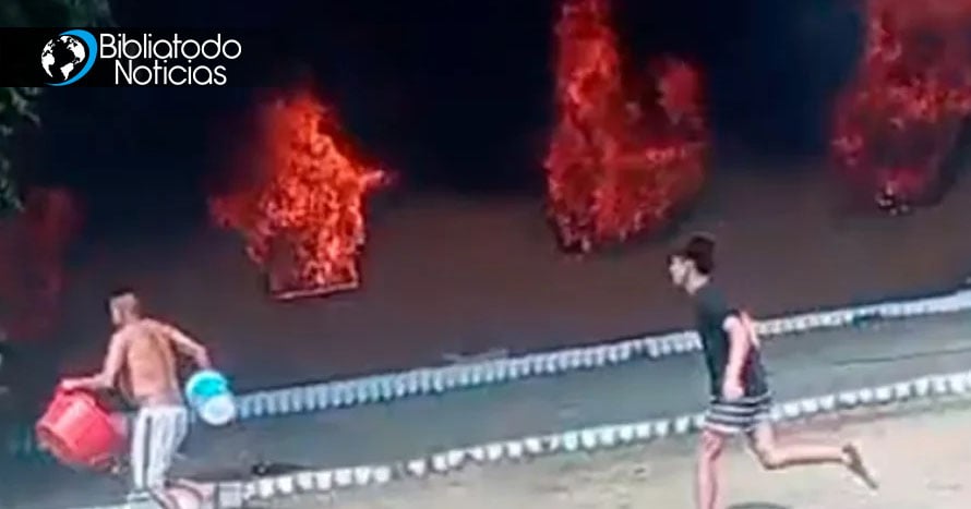 ¡Lamentable! Dos niñas mueren en un incendio que consumió una iglesia en Argentina