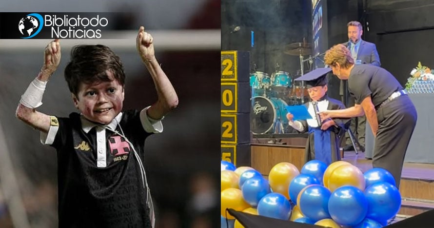 ¡CONMOVEDOR! Niño con rara enfermedad glorifica a Dios en su discurso de graduación, “A Él sea la honra”