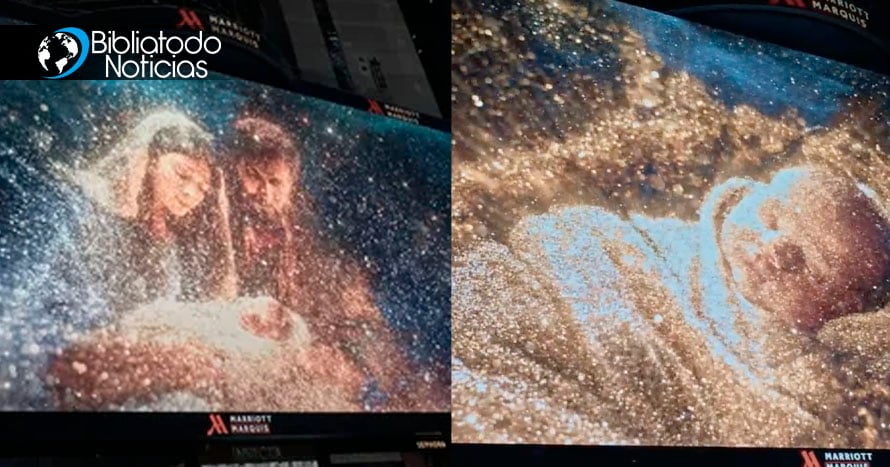“Cristo es la razón de la Navidad”: El nacimiento de Jesús ilumina los anuncios de Times Square