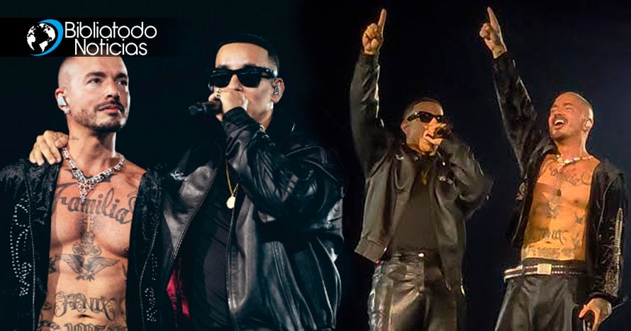 Daddy Yankee comparte su fe ante 50 mil personas durante concierto de J Balvin: “Cristo viene”