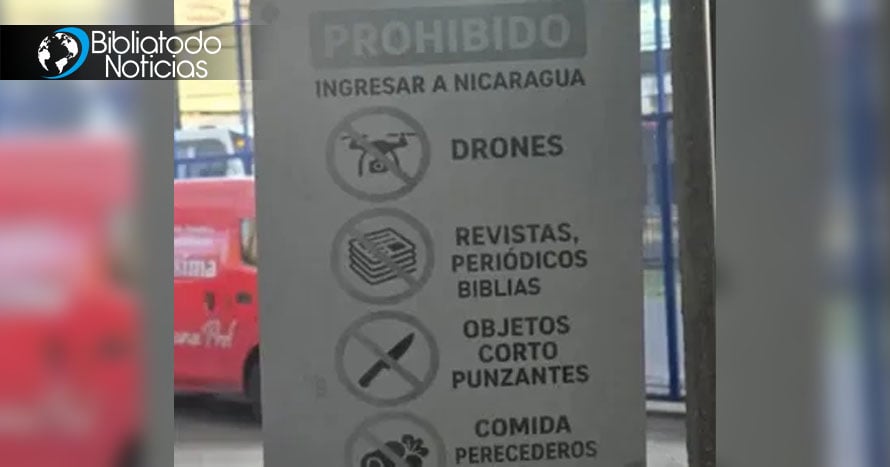 Nicaragua prohíbe que extranjeros lleven Biblias a su país, su odio por los cristianos sigue aumentando