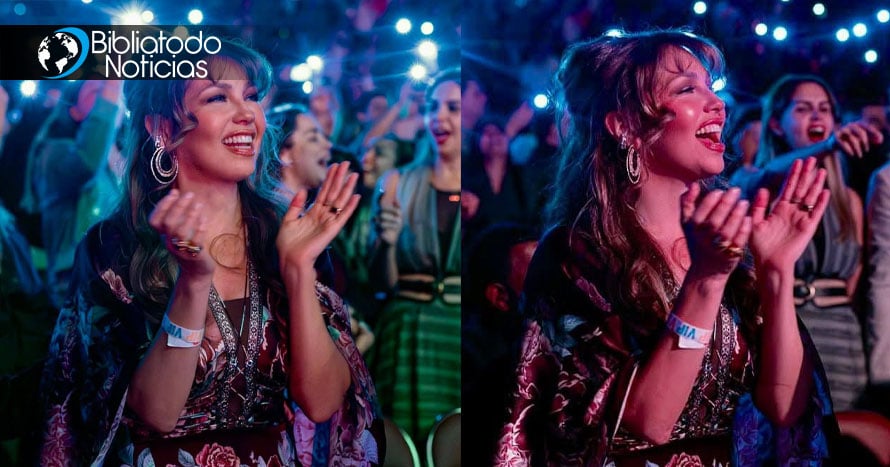 Thalía asiste a su primer concierto cristiano y destaca la diferencia de uno secular: “Se trata de tu conexión con el Creador”