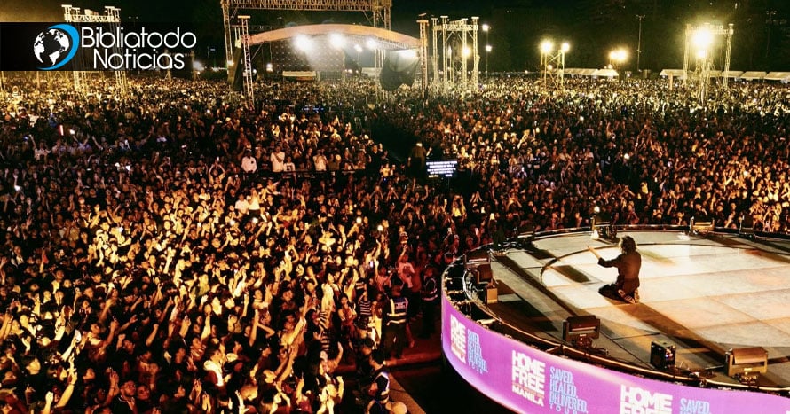¡MARAVILLOSO! Más de 17 mil personas aceptan a Jesús en cruzada evangelística en Filipinas