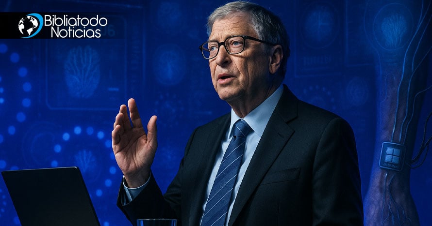 ¿Desarrollando la marca de la bestia? Revelan sistema de Bill Gates y Microsoft “060606” que usa datos corporales
