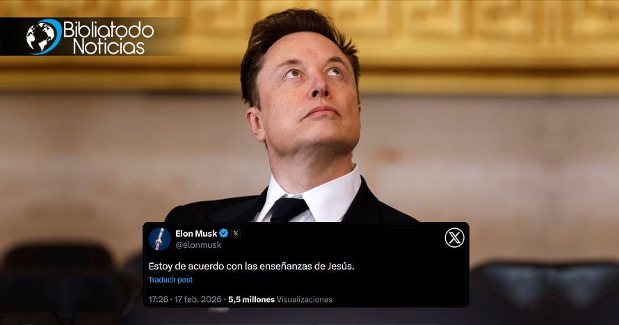 Elon Musk afirma que “está de acuerdo con las enseñanzas de Jesús” y el público lo invita a abrazar totalmente el Evangelio