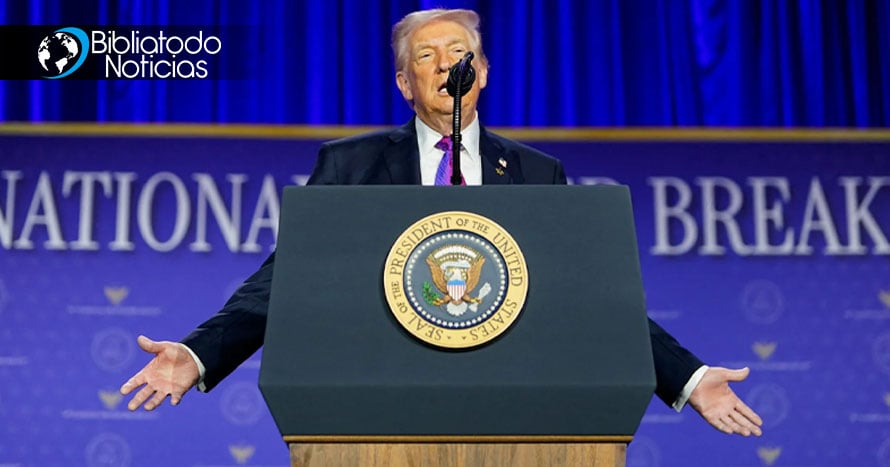 Trump anuncia plan para reinaugurar y consagrar a EE.UU como “una nación bajo Dios” en su 250 aniversario