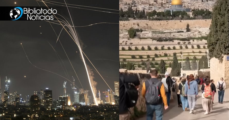 “Sentimos la mano de Dios”: Un grupo de cristianos sale sobrevive a misiles iraníes en Israel