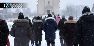 Cristianos en Ucrania continúan adorando a Dios pese al frío extremo y la guerra