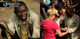 Hechicero amenaza con serpientes a una misionera para que deje de predicar y termina aceptando a Cristo Hechicero amenaza con serpientes a una misionera para que deje de predicar y termina aceptando a Cristo