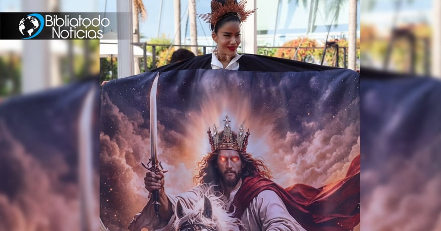 Massiel Taveras exalta al Señor e impacta en Cannes con su asombroso traje “Rey de Justicia”