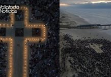 Miles se reúnen en una playa al amanecer para alabar y adorar al Señor: “Él estaba allí con nosotros”